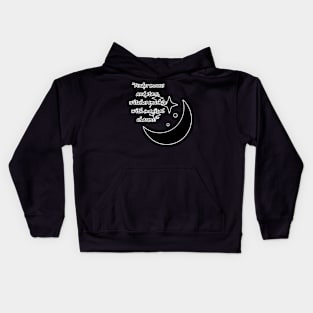 Under moons and stars, witches sparkle with magical charms! Kids Hoodie